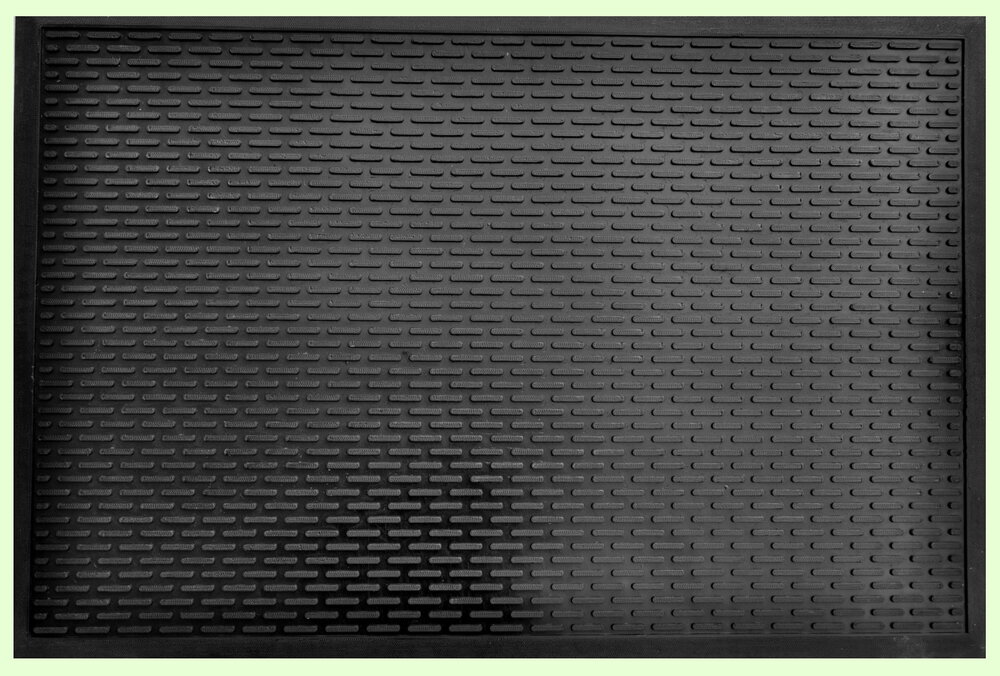 Резиновый коврик ТИРЕ черный 600х900 мм
