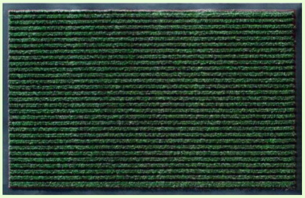 Коврик влаговпитывающий ЧЕРРИ зеленый 400х600 мм