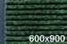 Коврик влаговпитывающий ЧЕРРИ зелёный 600х900 мм